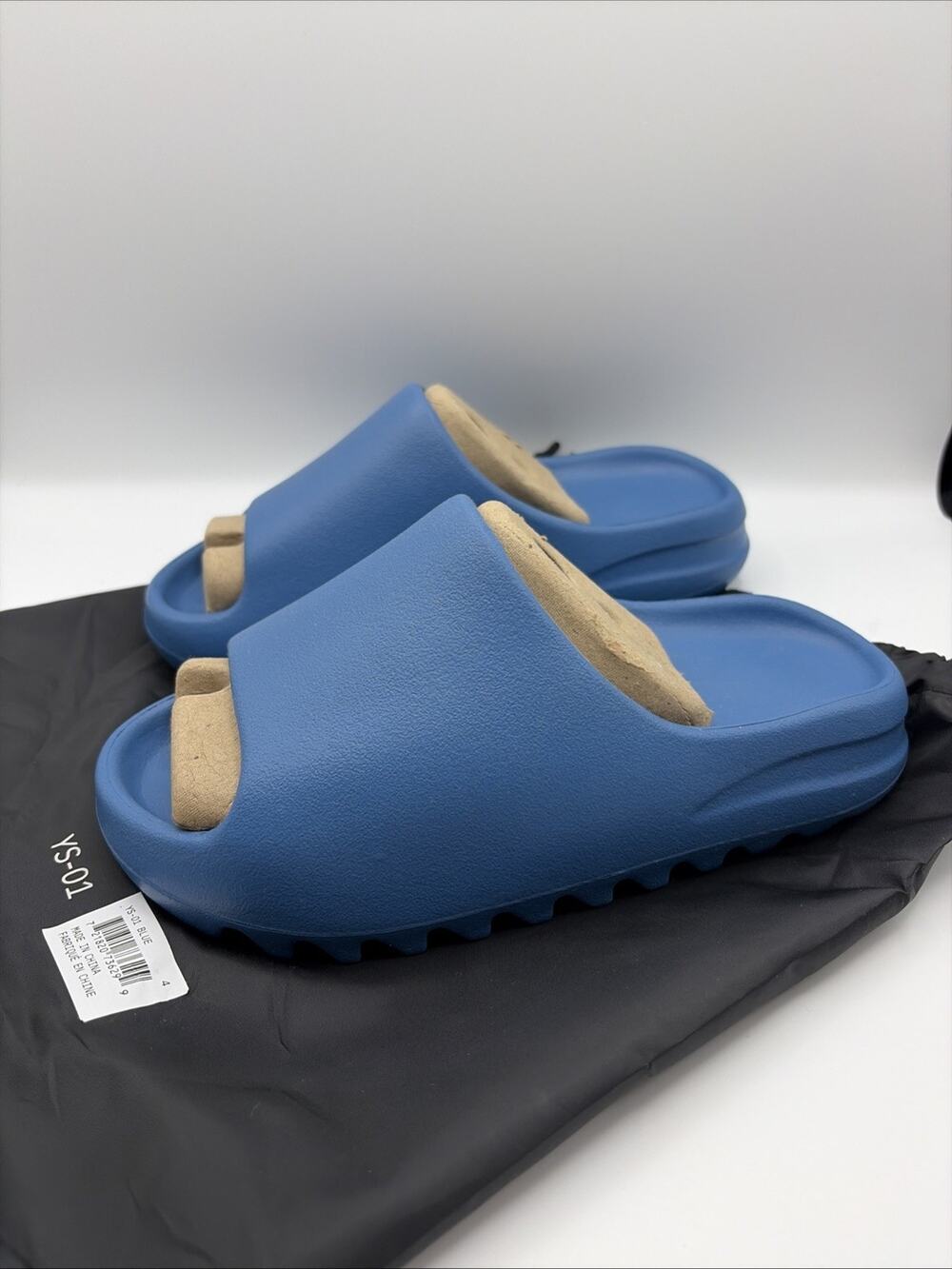 Yeezy Yzy Slide YS-01 Blue Men's Size US 4 KNOW YOUR SIZE New